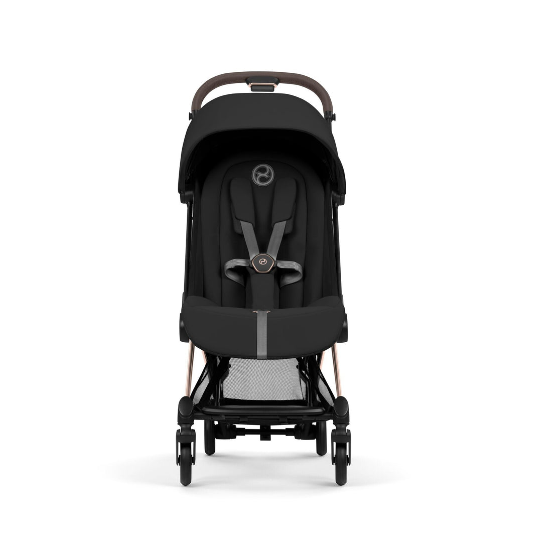 Coya with Cot - Sepia Black (Rosegold Frame)