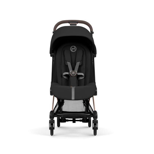 Coya with Cot - Sepia Black (Rosegold Frame)